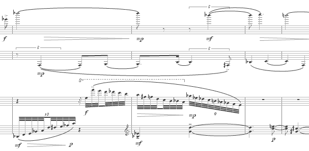 Nothing Is Hidden (score excerpt)